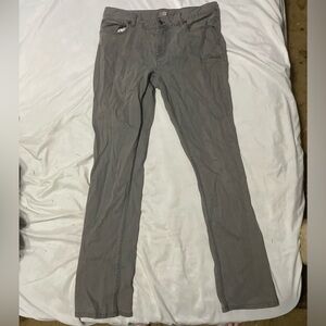 Grey slim leg stretch jeans